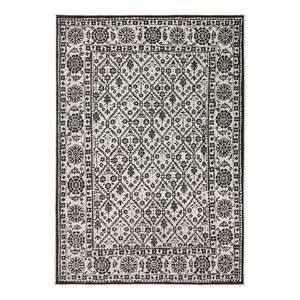 Tapis intérieur/extérieur Curacao Fibres synthétiques - Noir - 160 x 230 cm