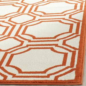 Tapis intérieur/extérieur Ferrat Crème / Orange - 68 x 213 cm - 62 x 240 cm