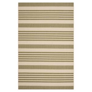 Tappeto da interno/esterno Gemma Verde/Beige - Misure: 160 x 231 cm - 160 x 230 cm