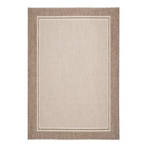 In-/outdoorvloerkleed Husum kunstvezel - beige