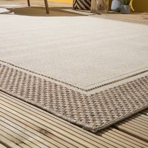 In-/outdoorvloerkleed Husum kunstvezel - beige