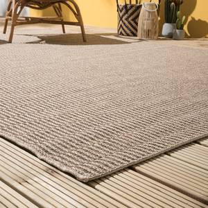 Tapis intérieur/extérieur Konstanz Fibres synthétiques - Beige