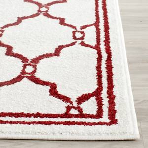 Tapis intérieur/extérieur La Pelosa Crème / Rouge - 76 x 121 cm - 60 x 120 cm