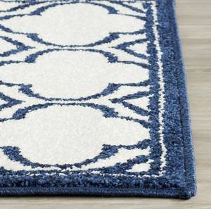 Tapis intérieur/extérieur La Salis Crème / Bleu marine - 76 x 121 cm - 60 x 120 cm