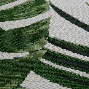 Tapis intérieur/extérieur Labuka Fibres synthétiques - Vert / Blanc - 123 x 150 cm