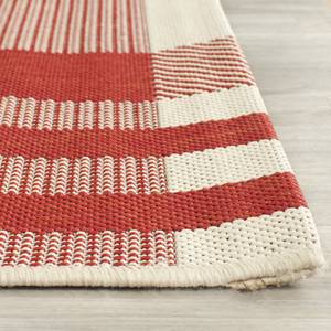 Tappeto da interno/esterno Mendez Rosso/Beige - Misure: 160 x 231 cm