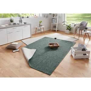 Tapis intérieur/extérieur Mosta Fibres synthétiques - Vert vieilli - 160 x 230 cm