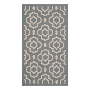 Tapis intérieur/extérieur Mykonos Anthracite / Beige - 90 x 150 cm