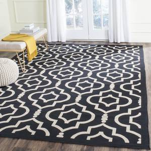 Tapis intérieur/extérieur Mykonos Noir / Beige - 60 x 109 cm