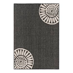 In-/Outdoorteppich Patio Beige / Schwarz - 133 x 190 cm