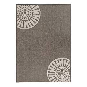 In-/Outdoorteppich Patio Creme / Braun - 133 x 190 cm