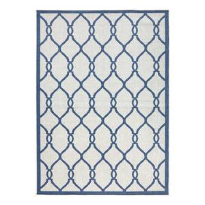 Tapis intérieur / extérieur Rimini Fibres synthétiques - Bleu marine - 160 x 230 cm