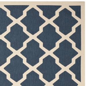 In-/outdoortapijt Samanna marineblauw/beige - afmetingen: 121x170cm - 120 x 180 cm