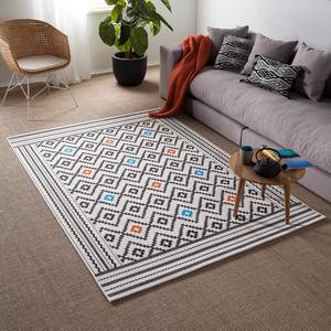 Tapis intérieur / extérieur Star Fibres synthétiques - Beige / Noir - 160 x 230 cm