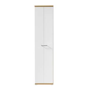 Armoire de vestibule Arcola Imitation chêne Riviera - Blanc mat