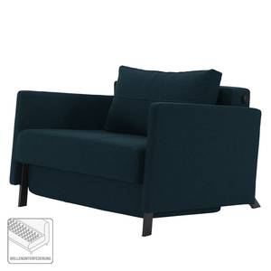 Fauteuil convertible Cubed 90 I Tissu - Tissu Mixed Dance : Blue