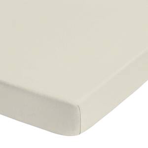 Jersey elastische boxspring hoeslaken Beige - 90-100x190-220cm