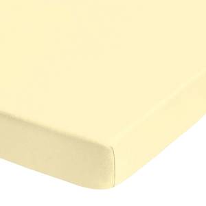 Jersey-Elastic-Boxspring Spannbetttuch Topper - Creme - 90-100 x 190-220 cm