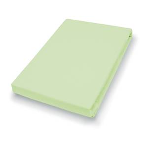 Lenzuolo con gli angoli Lom Cotone - Verde lime - 90 x 200 cm