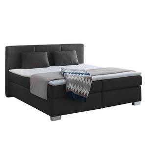 Lit boxspring Evita Noir - 180 x 200cm