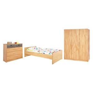 Jugendzimmer Natura Kids (3-teilig) Buche massiv