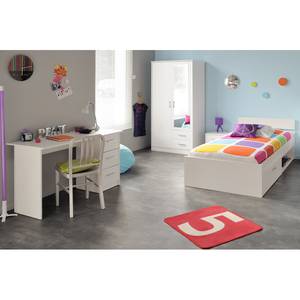 Tienerkamercombinatie I Infinity 4-delige set - wit