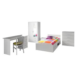 Tienerkamercombinatie Infinity 5-delige set - wit