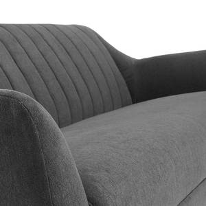 Sofa Sollom (3-Sitzer) Webstoff Grau