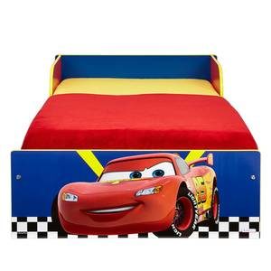 Juniorbett Cars I Multicolor - Holzwerkstoff - Metall - 143 x 77 x 43 cm