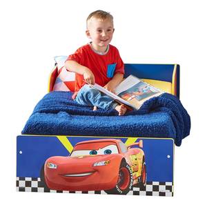 Juniorbett Cars I Multicolor - Holzwerkstoff - Metall - 143 x 77 x 43 cm