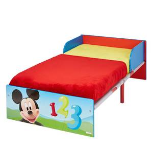 Juniorbett Mickey Mouse I Multicolor - Holzwerkstoff - Metall - 143 x 77 x 43 cm