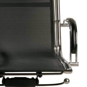 Chaise de bureau pivotante Comander Matériau synthétique, noir