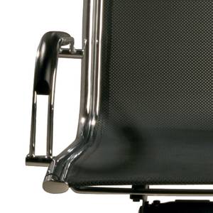 Chaise de bureau pivotante Comander High Matériau synthétique, noir