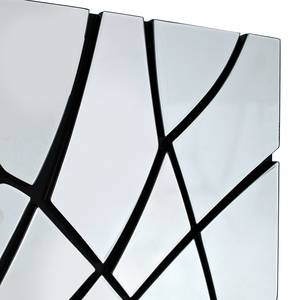 Spiegel Spidernet Schwarz - Glas - 91 x 150 x 3 cm