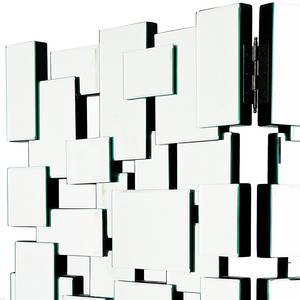 Kamerscherm Maze Glas - Hout - 150 x 180 x 3 cm