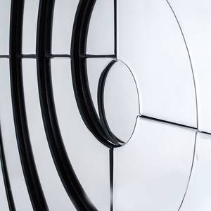 Miroir Swirl Argenté - Verre - 138 x 120 x 8 cm