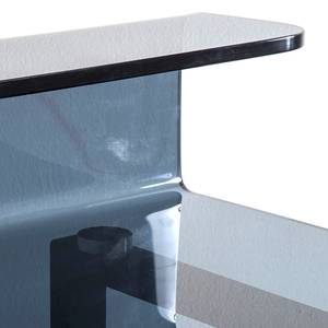 Schreibtisch Visible Grey Glas/Metall