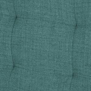 Canapé panoramique Grums II (3 -2 -1) Textile - Bleu pétrole
