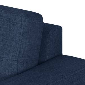 Sofa Grums II (3-Sitzer) Webstoff Dunkelblau