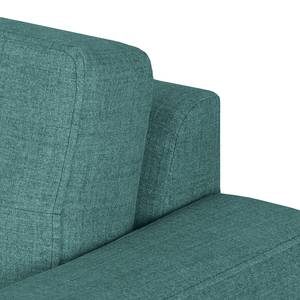 Sofa Grums II (3-Sitzer) Webstoff Petrol