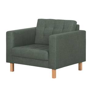 Fauteuil Grums II geweven stof - Kaki