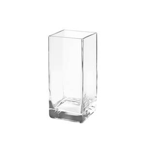 Vase Column Verre - Transparent - Hauteur : 20 cm