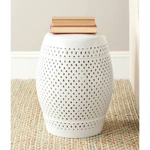 Tabouret en céramique Diamond Blanc