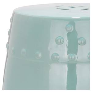 Keramieken hocker Ming aqua