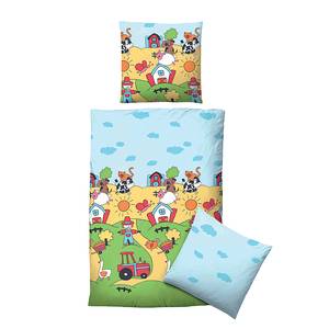 Biber Kinderbettwäsche Benni Multicolor - Textil - 135 x 200 cm
