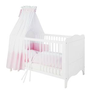 Kinderbed Fleur wit - klassiek mat