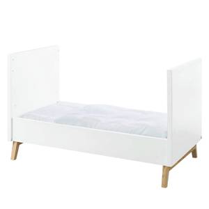 Bed Riva Kids wit/essenhout