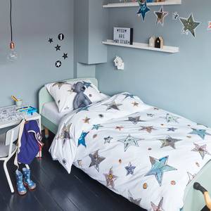 Kinderbeddengoed Lots of Stars katoen - meerdere kleuren - 100x135cm + kussen 40x60cm