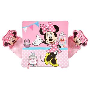 Kindersitzgruppe Minnie Mouse (3-teilig) Fichte teilmassiv - Rosa