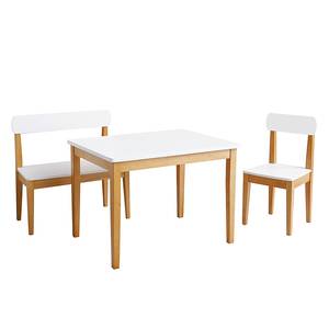 Ensemble de table et chaises pour enfant Blanc